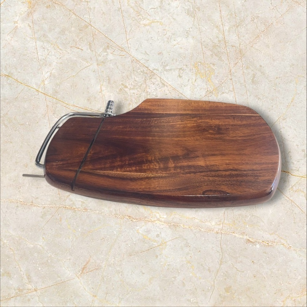 Vintage Wooden Cheese Slicer 11”L x 8”W - Picture 2 of 8